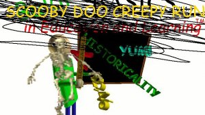 SCOOBY DO CREEPY RUN (joke mod) Baldi's Basics Мод
