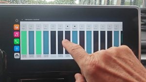 HAVAL M6 настройка панели запуска приложений Edge Screen S10