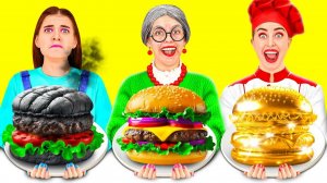 Кулинарный Челлендж_ Я против Бабушки _ Вкусные Кулинарные Хитрости от TeenTeam Challenge