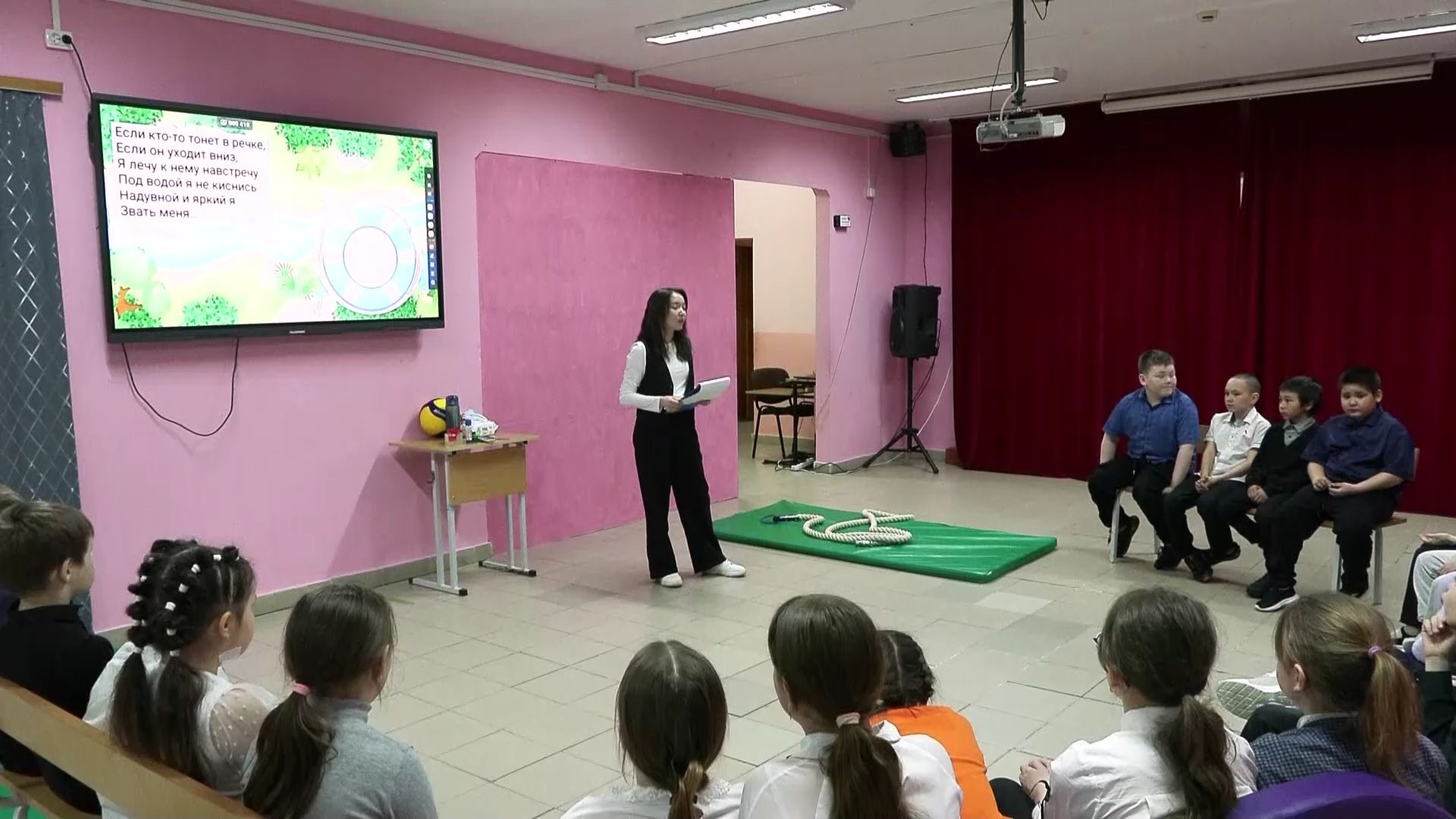 Школьникам Агана напомнили правила поведения на воде
