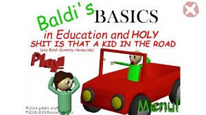 Baldi Commits Homicide Baldi's Basics Мод (нету 7 блокнота)