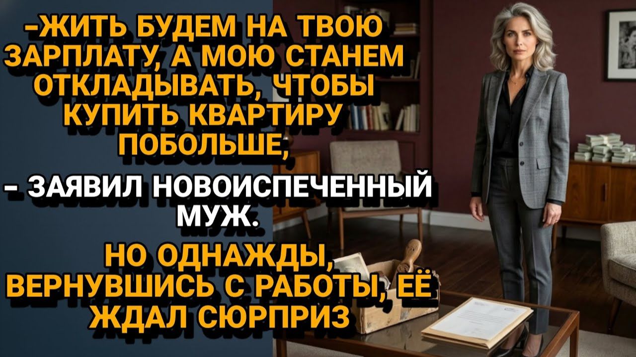 Истории из жизни|ОНА ОТДАВАЛА ВСЮ ЗАРПЛАТУ МУЖУ|Аудиорассказы|Аудиокниги|Реальные истории смотреть онлайн