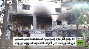 غارة إسرائيلية على الشويفات في بيروت