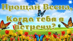 Из весны в лето . Самая лучшая музыкальная открытка.