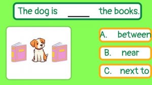 Prepositions of place  Quiz for kids