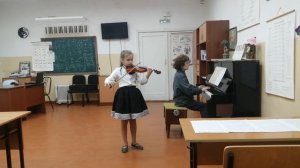 Переводной экзамен у скрипачей