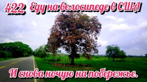 И снова ночую на побережье. Еду на велосипеде в США. День 422. Колумбия.