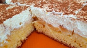 ПИРОГ ЯБЛОЧНЫЙ С КРЕМОМ 😋👍