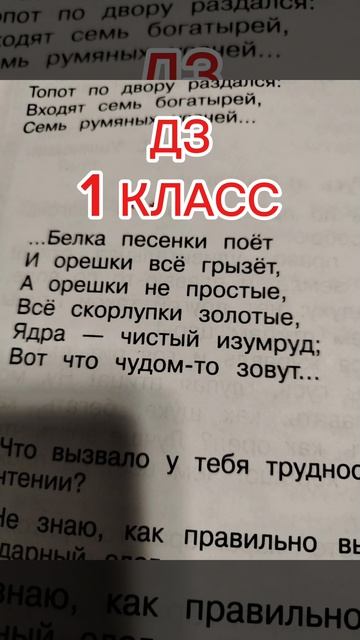 ДЗ 1 КЛАСС смотреть онлайн