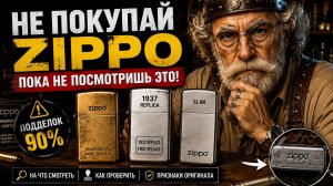 Вам, скорее всего, продадут подделку Zippo. Пошаговая инструкция.