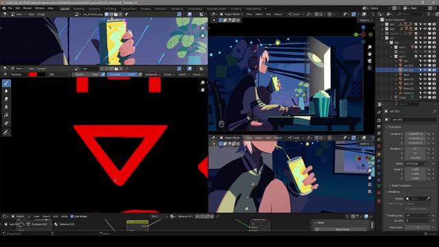 Coloso - A to Z of NPR Animation in Blender
