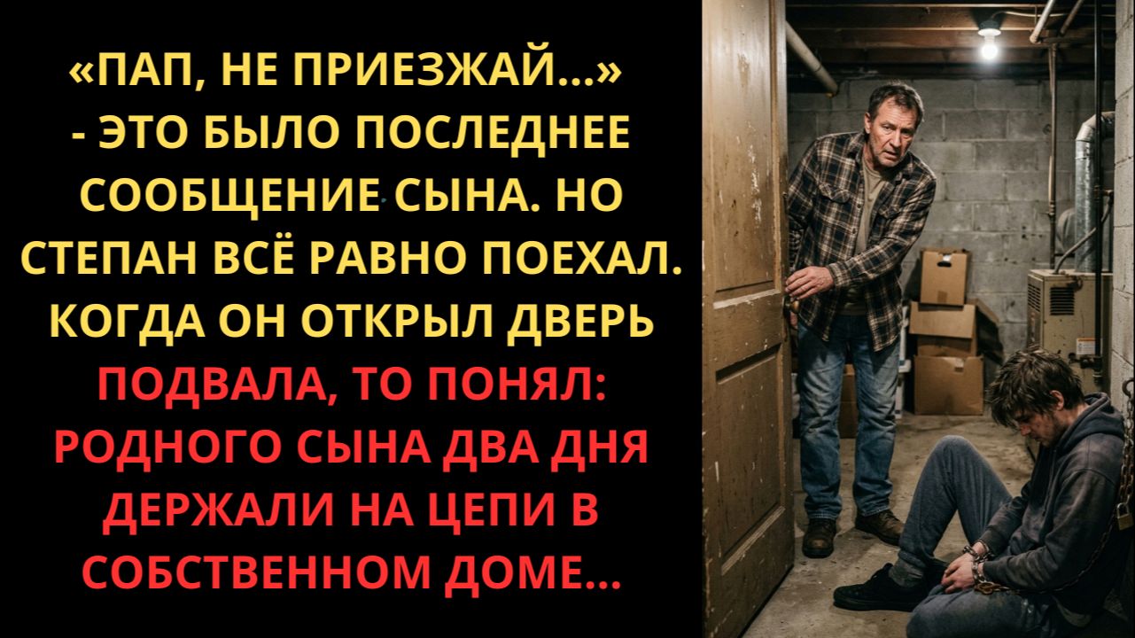Истории из жизни «ЖЕНА ДЕРЖАЛА МУЖА НА ЦЕПИ В ПОДВАЛЕ РАДИ БИЗНЕСА - НО ПРИЕХАЛ СВЁКОР» Аудиокниги