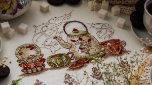 «Хранители чая» Andriana. Вышивка крестом