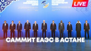Заседание Высшего Евразийского экономического совета проходит в Астане