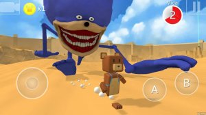 ПОБЕГ ОТ ШИН СОНИКА ИЗ КАССЕТ В SUPER BEAR ADVENTURE