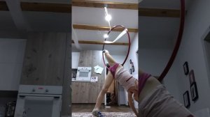 Воздушная гимнастика воздушное кольцо элемент гимнастики 🤸🧑🩰 соревнования воздушное кольцо обруч