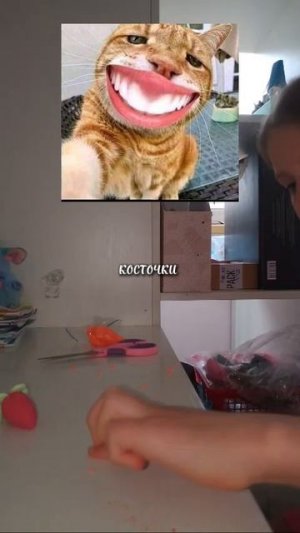 просто клубника и закладка #кайф #пластилин