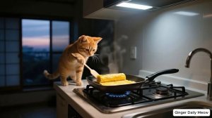 Мама-кошка и рыжий котенок нашли потерянный кошелек, вернули его и получили благодарстве