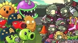 Зомби против растений! Plants vs Zombies ПвЗ PvZ Растения против Зомби