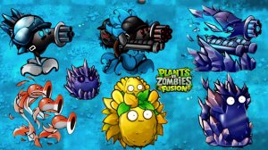 Зомби против растений Plants vs Zombies ПвЗ Растения против Зомби-2 PvZ Fusion Битва прохождение топ