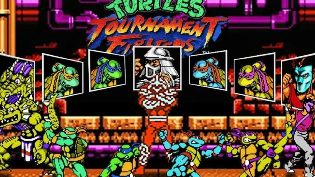 Turtles Tournament Fighters. Денди.Бой со Шреддером.