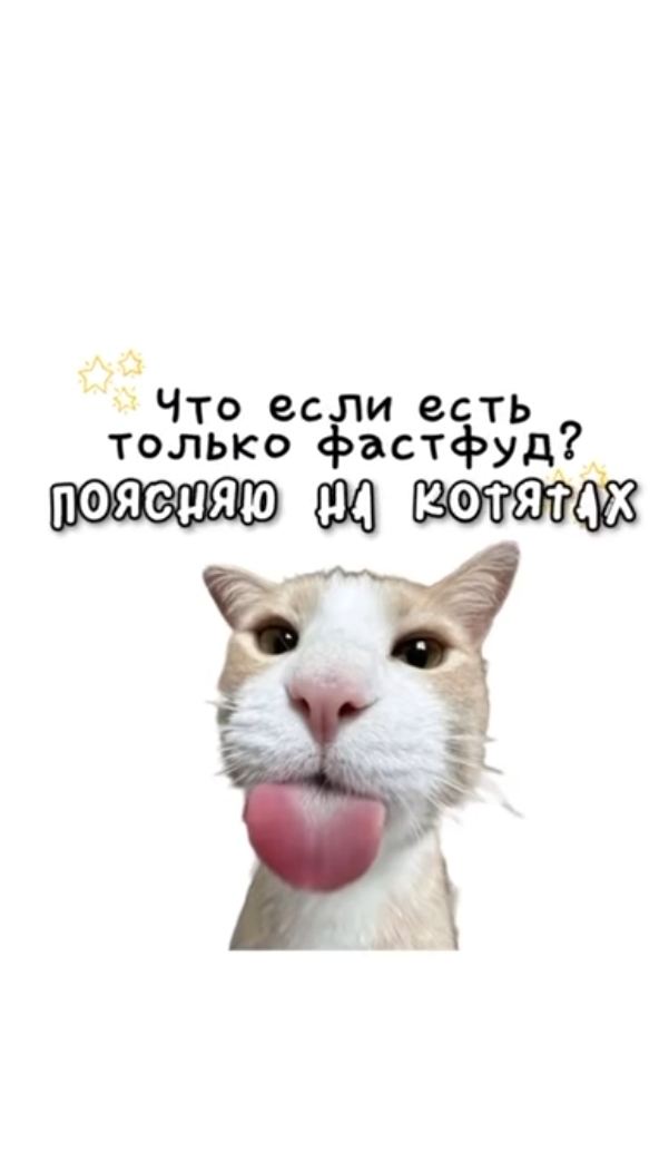 Что будет если есть только фастфуд? смотреть онлайн