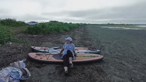 Мы на озере Буссе. Устричная банка. Сахалин
