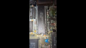 PC Tester. Меняем неисправный клавиатурный процессор 8042.