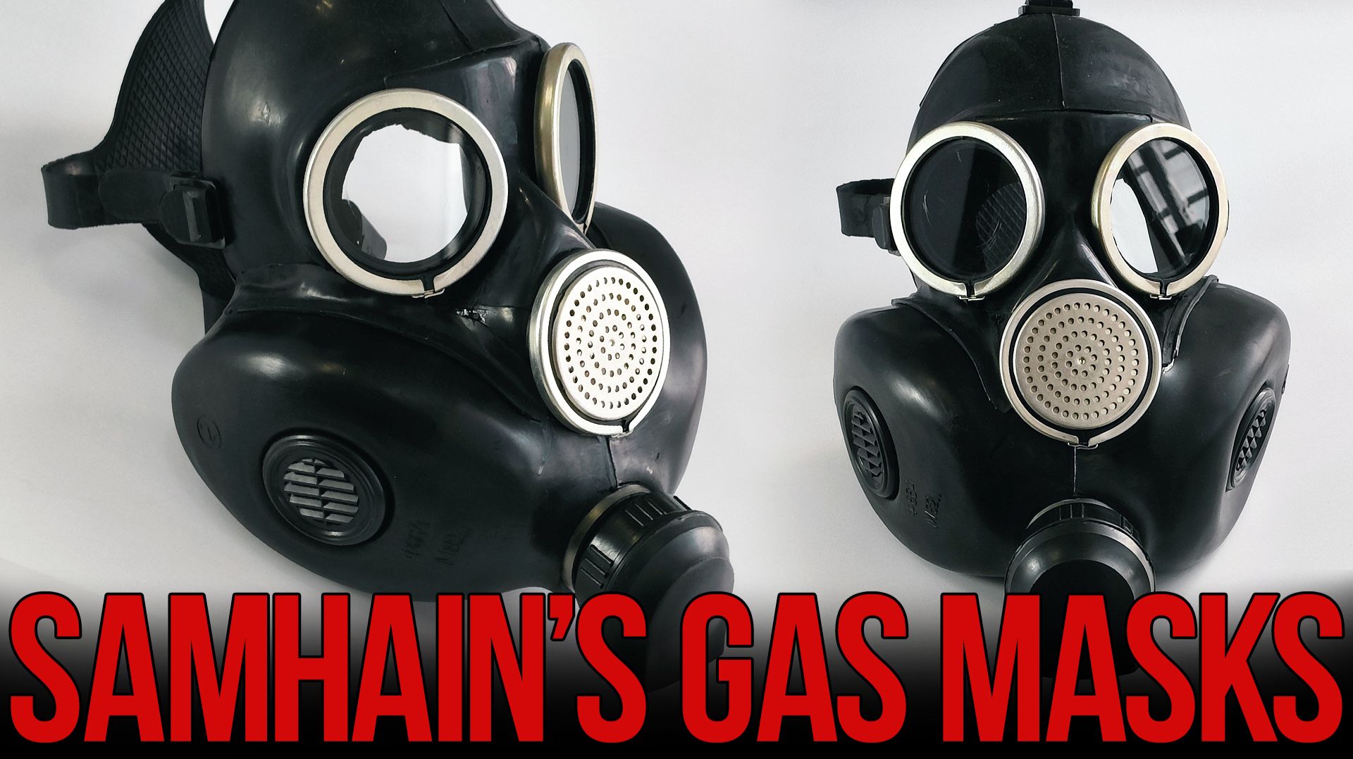 ГП-7-Хомяк? Самодельная маска из частей противогазов