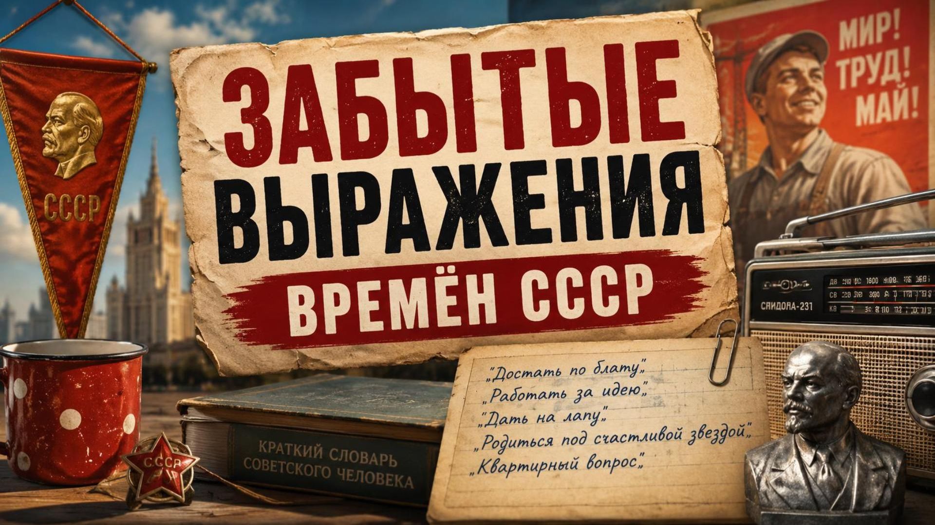8 Слов и Выражений из СССР! Современные дети не поймут! ПРОЕКТ "НОСТАЛЬГИЯ" смотреть онлайн