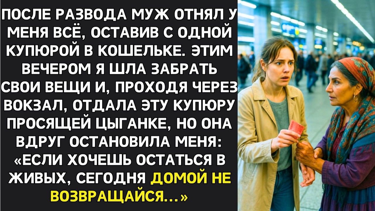 Истории из жизни|ОТДАЛА ПОСЛЕДНИЕ ДЕНЬГИ ЦЫГАНКЕ|Аудиорассказы|Аудиокниги|Реальные истории смотреть онлайн