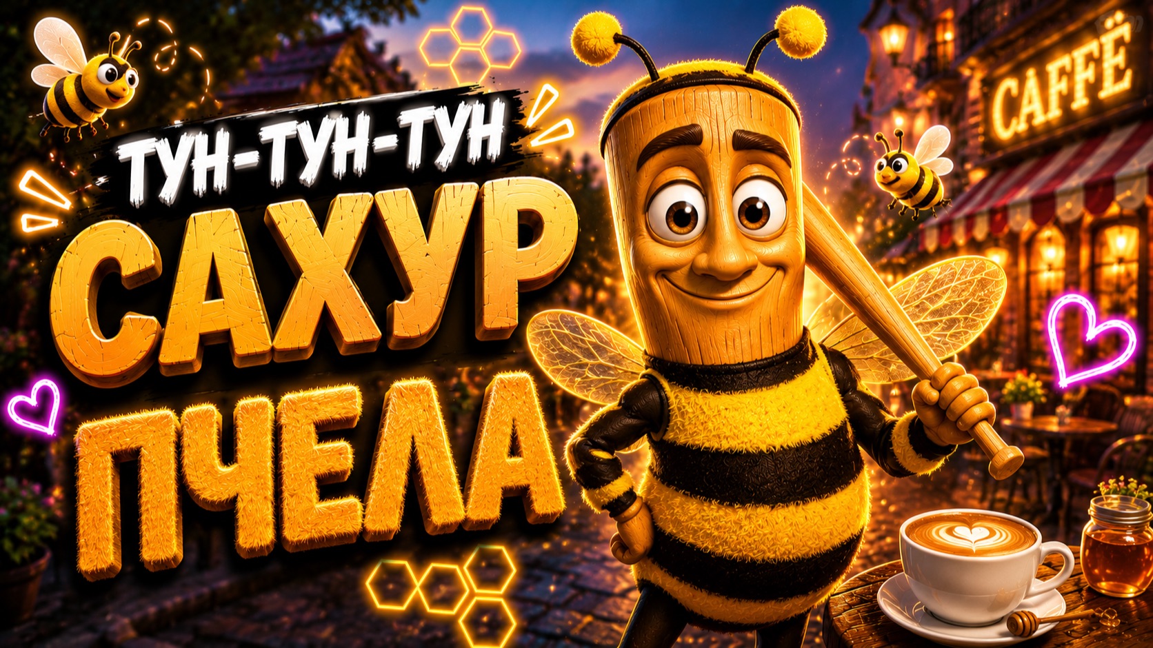 Клип Тун тун тун сахур для самых маленьких, веселая песня