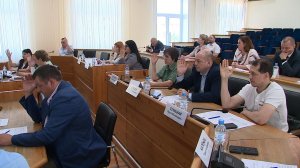 В думе района. ТК «Первый Советский»