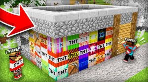 ГРИФЕР ЗАЛОЖИЛ ВСЕ НОВЫЕ ВИДЫ ДИНАМИТА В МОЙ ДОМ В МАЙНКРАФТ | Компот Minecraft