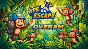Обезьянки угрожают миру. № 1. Ape Escape (PS1)