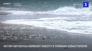 Летом автобусы изменят работу к пляжам Севастополя