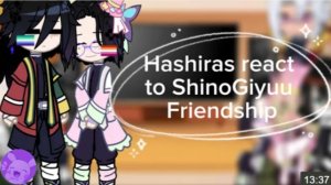 Hashiras React To Shinogiyuu Friendship, Sanegiyuu, Shinomitsu, Mitsuoba, Gay Giyuu, Les Shinobu Au