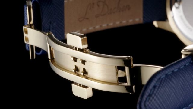 Наручные швейцарские часы L`Duchen D 737.23.37 Небесная/Celeste смотреть онлайн