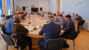 НА ЗАСЕДАНИИ САРАПУЛЬСКОЙ ГОРОДСКОЙ ДУМЫ