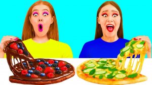 Укрась Пиццу Челлендж _ Кухонные Лайфхаки и Хитрости от 4Teen Challenge
