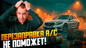 Простая заправка не поможет! Вся правда о поломках кондиционера Mercedes S-Class.