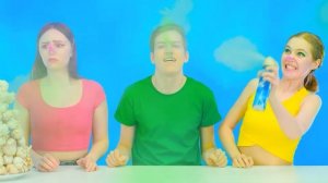 Кулинарный Челлендж_ Я против Бабушки _ Крутые Трюки с Едой от 4Teen Challenge
