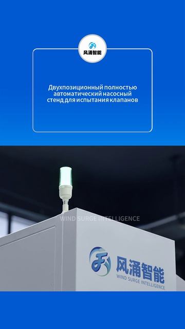 Двухпозиционный полностью автоматический насосный стенд для испытания клапанов-WIND SURGE