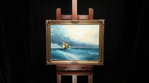 Иван Айвазовский «Корабль в бурю»