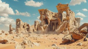 In the desert (prog-rock)