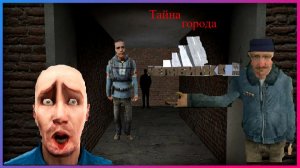 Garry's mod-Экскурсия в заброшенный город с зомби-(1 серия!) Sanya Zombie Headcrabs Half Life