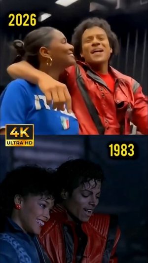 JAAFAR JACKSON THRILLER WALKING 🧟♀️🧟♂️ VS. MICHAEL JACKSON ⭐ (1983 - 2026) [4K] 👑🎥