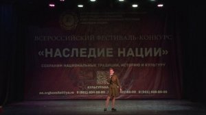 Мария Корнакова, номинация – Патриотическая песня, песня – «Сталиногорск»