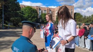 Этап пожарной эстафеты и церемония награждения