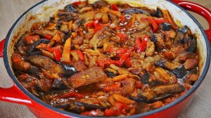 Баклажаны с мясом по-грузински. Ароматная вкуснятина!